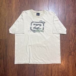 Vintage billabong y2k logo graphic t-shirt